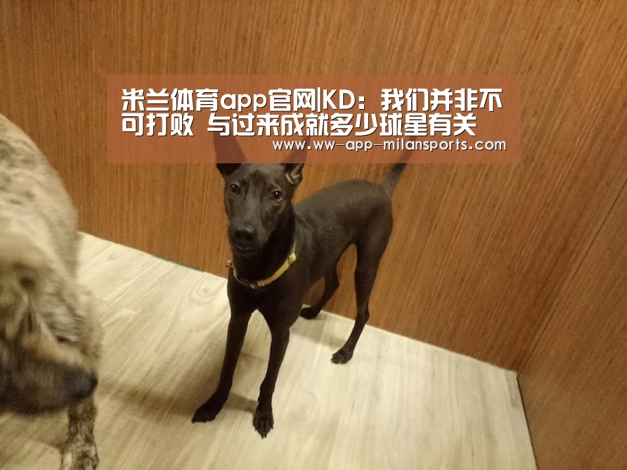 米兰体育app官网|KD:我们并非不可打败 与过来成就多少球星有关(图2) 米兰体育app下载